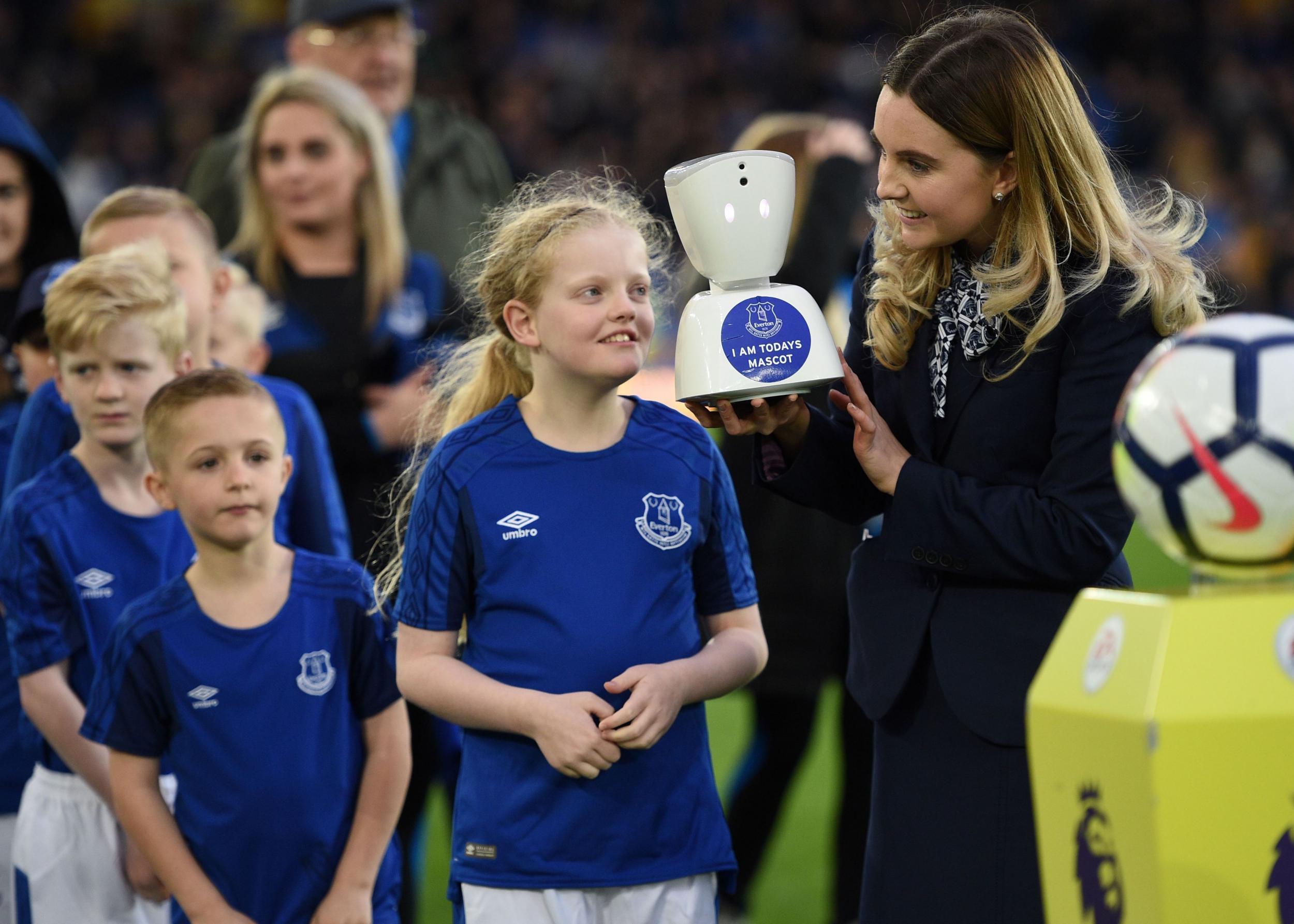 Everton Makes Mascot History - European Football For Development Network