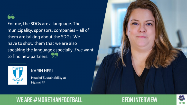 EFDN Interview- Karin Heri from Malmö FF