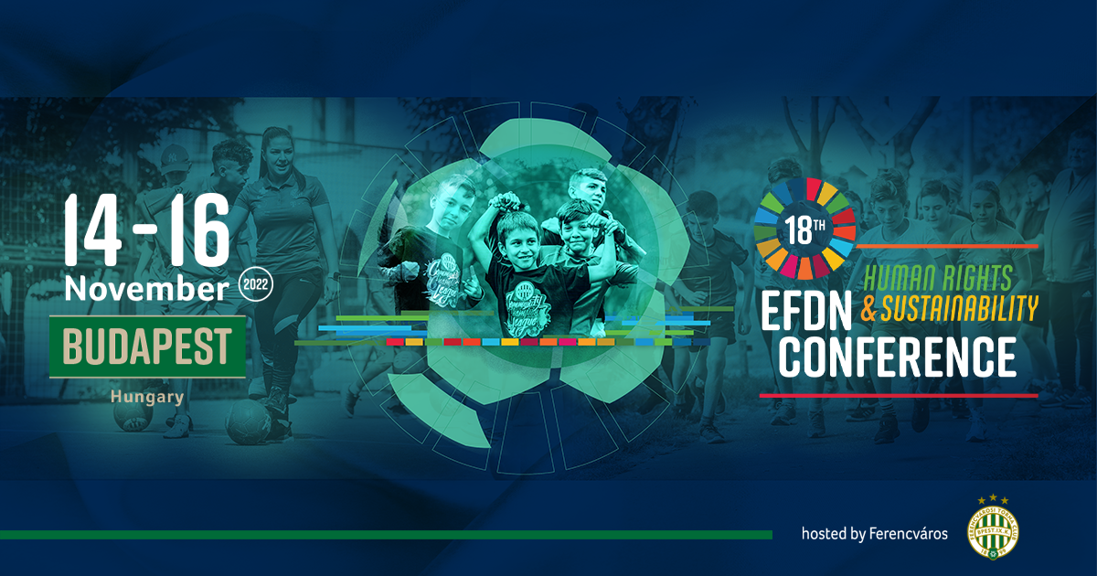 Register Now For The 18th EFDN Conference! - European Football For ...